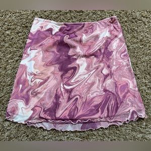 Urban Outfitters Mesh Mini Skirt